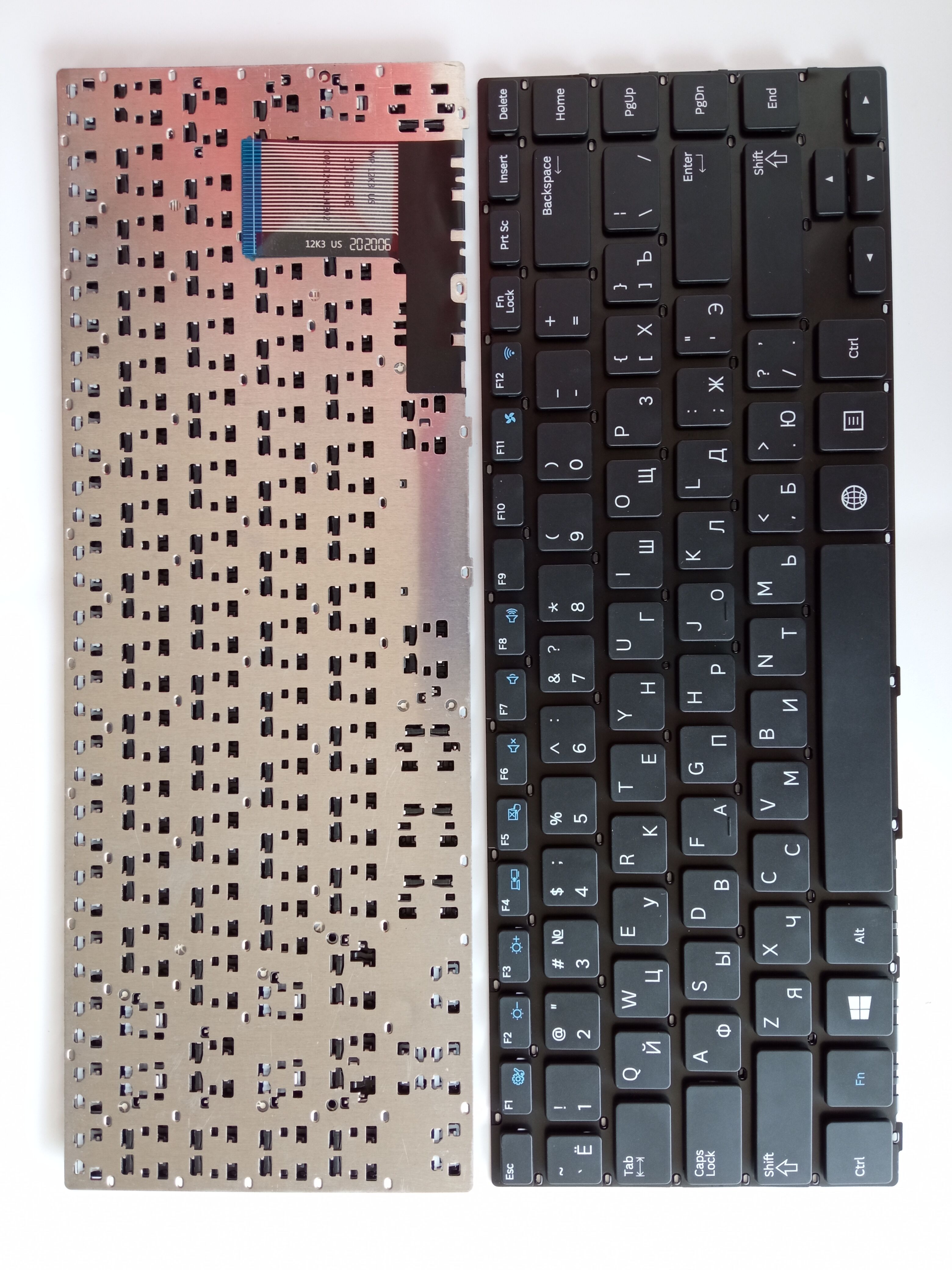 Picture of New Replacement Laptop Keyboard For SAMSUNG 370R4E BLACK (OEM) RU Layout